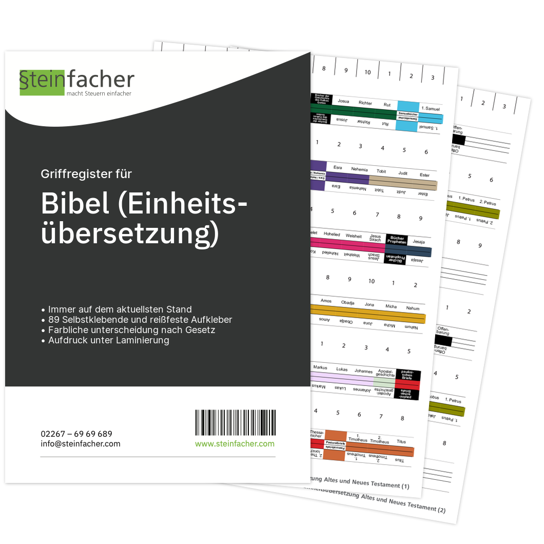 Bibelregister (Einheitsübersetzung)