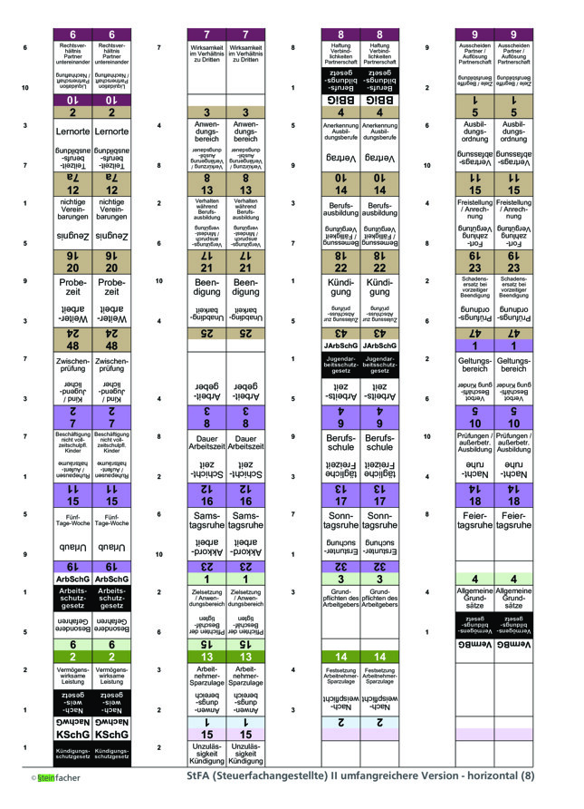 StFA (Steuerfachangestellte) II - umfangreichere Version