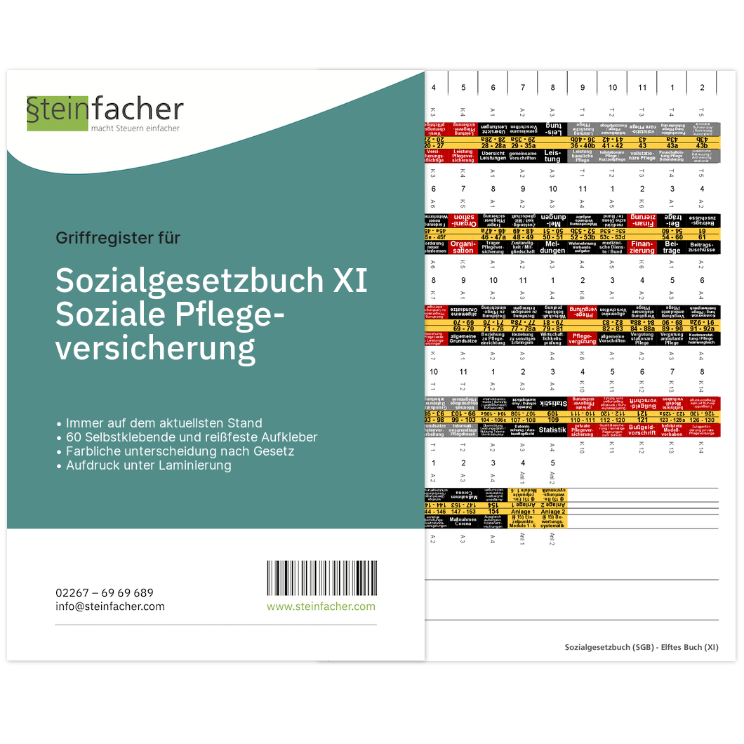 Sozialgesetzbuch (SGB) XI - Soziale Pflegeversicherung