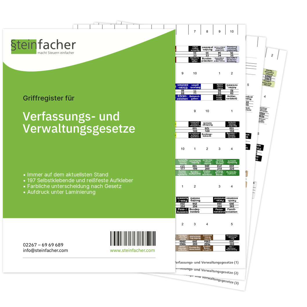 Sartorius - Verfassungs- und Verwaltungsgesetze