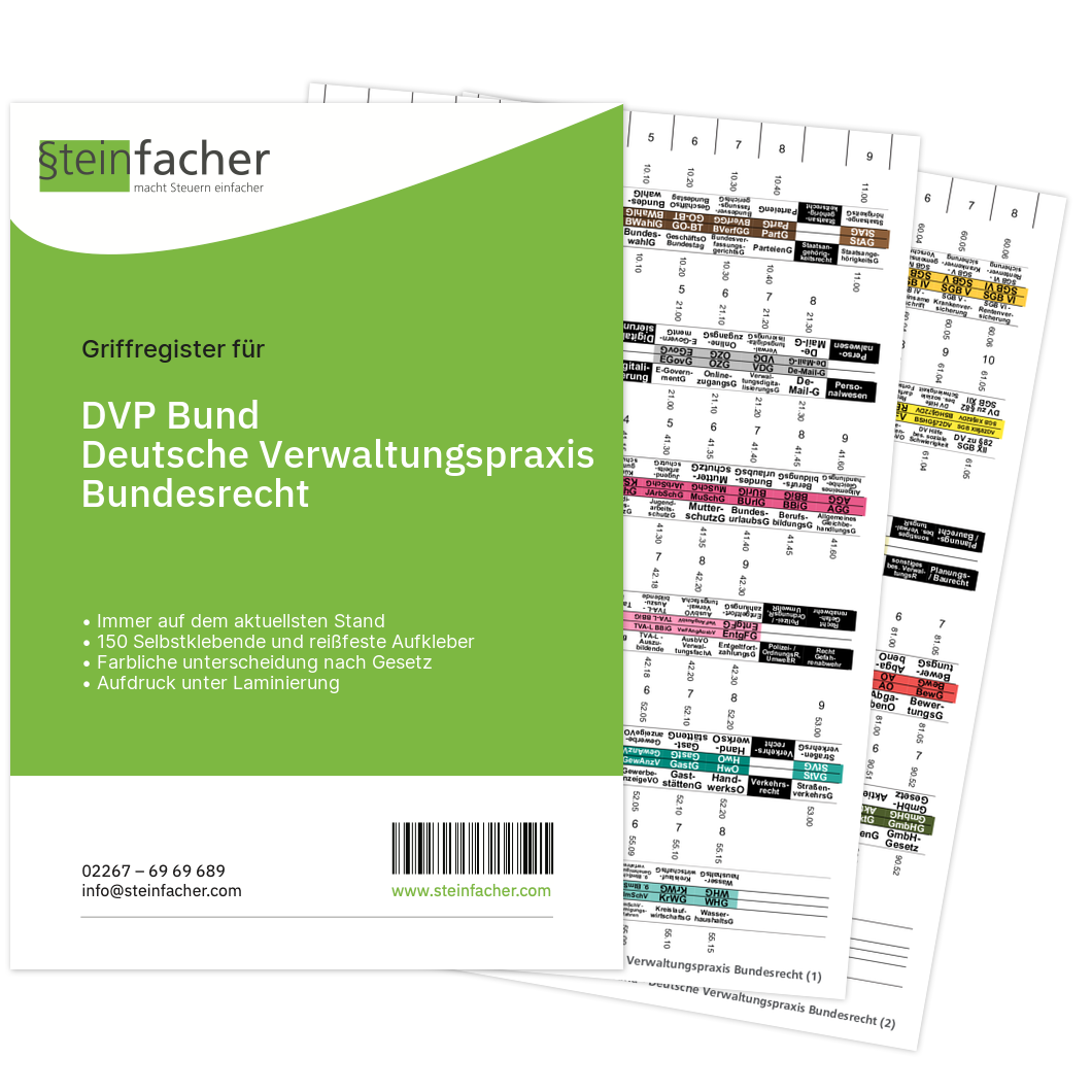DVP Bund - Deutsche Verwaltungspraxis Bundesrecht