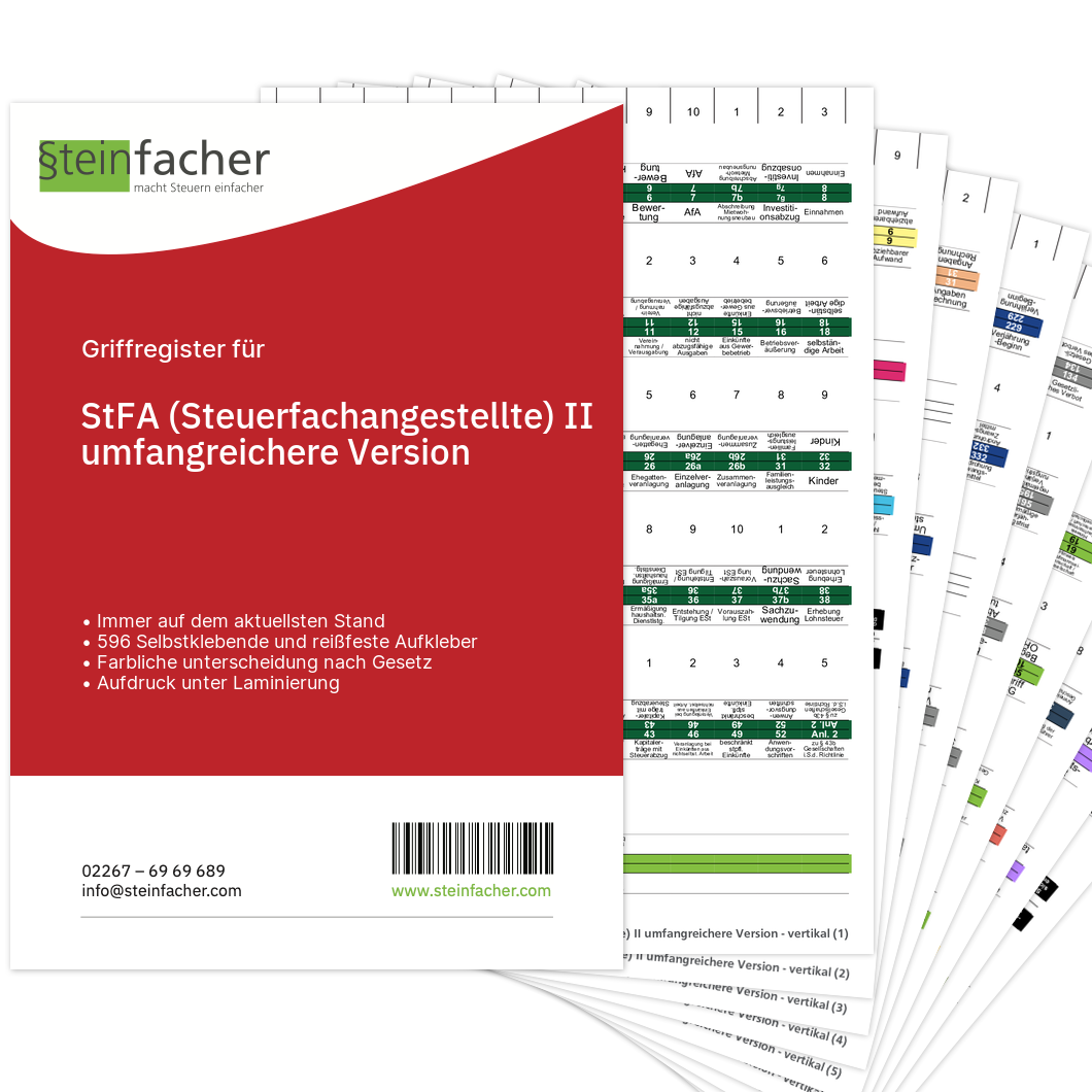 Steuerfachangestellte II (umfangreichere Version)