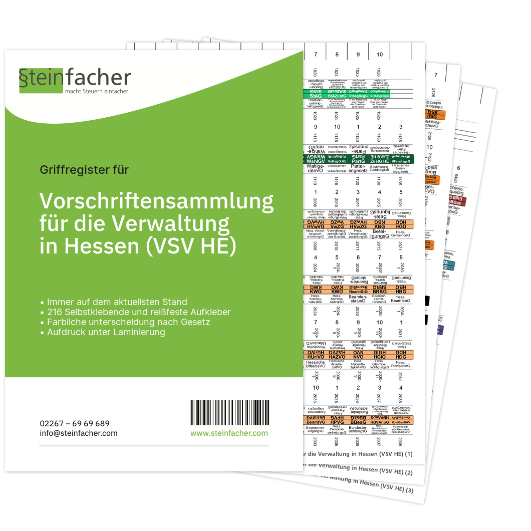 Vorschriftensammlung für die Verwaltung in Hessen (VSV HE)