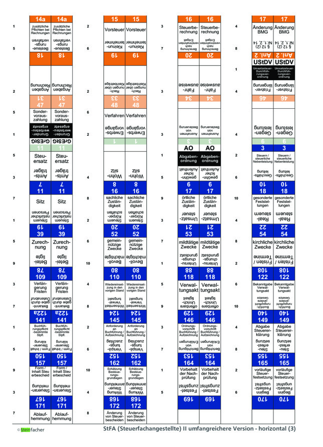StFA (Steuerfachangestellte) II - umfangreichere Version